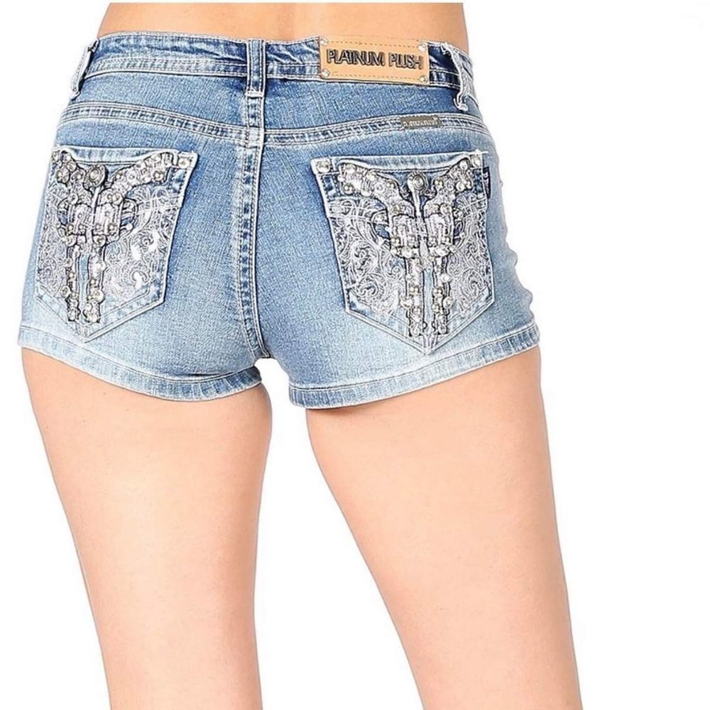 Platinum Plush Baroque Shorts SALE